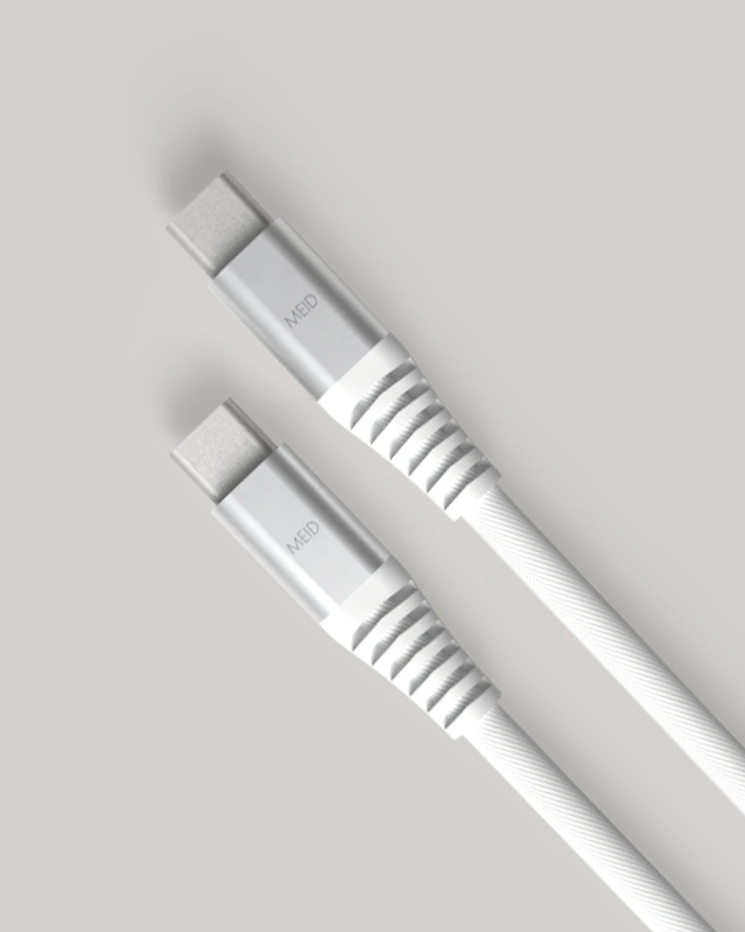 MEID045 Meid Synk- och laddningskabel USB-C Vit 002