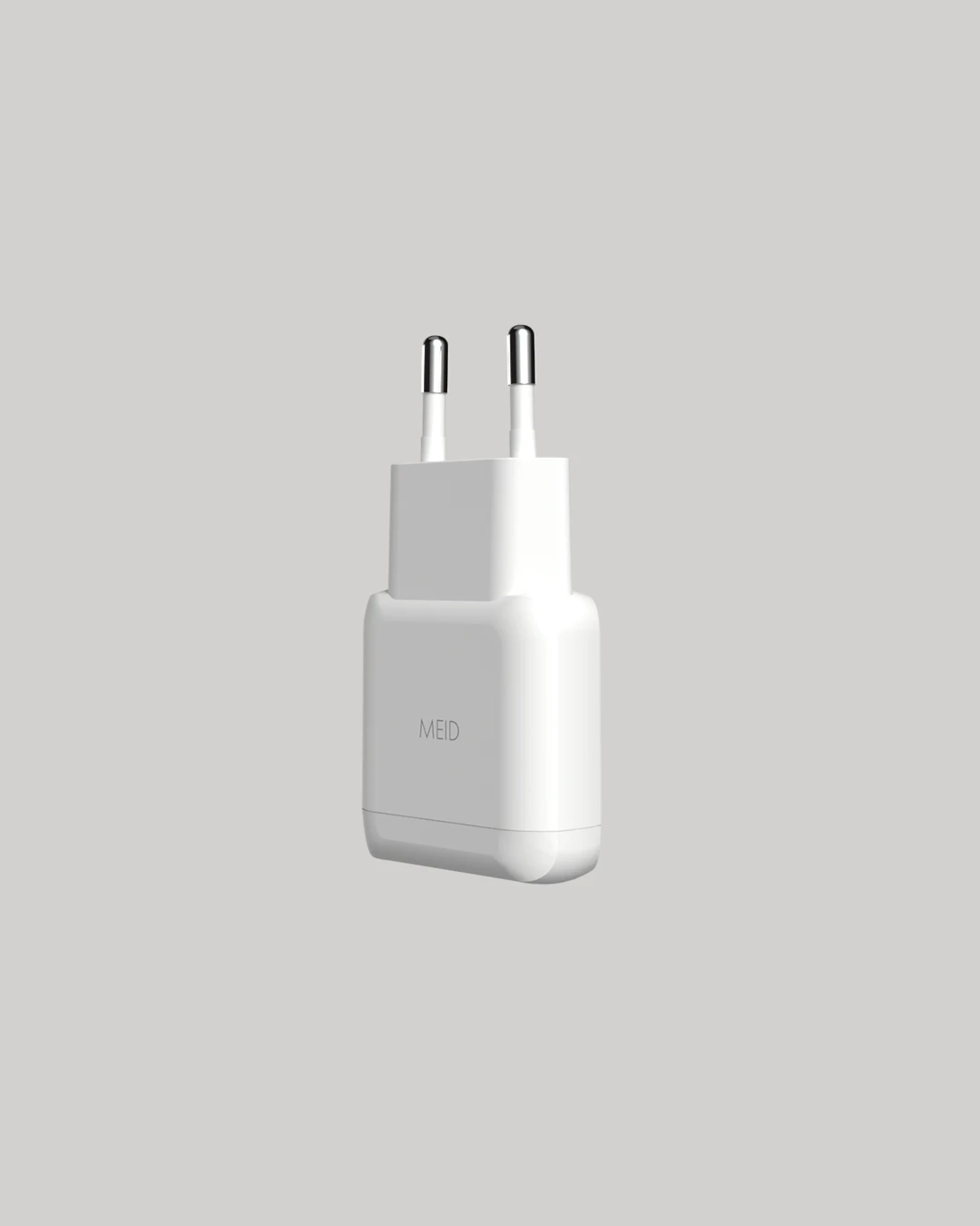 MEID047 Meid Ultra Slim Wallcharger 25W USB-C USB-A White 003