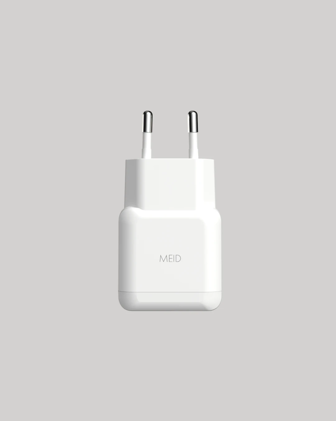 MEID047 Meid Ultra Slim Wallcharger 25W USB-C USB-A White 004