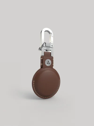 Meid GeoKey Keychain Brown / Silver