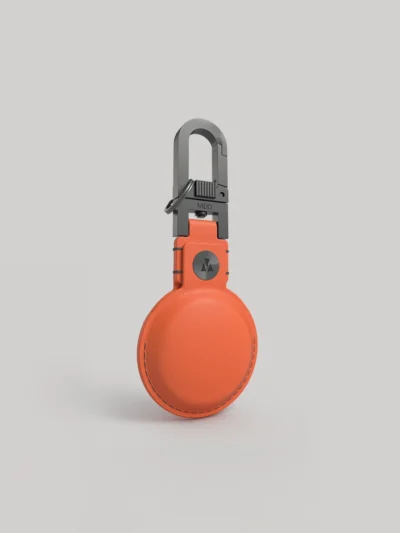 Meid GeoKey Keychain Orange / Gun Metal