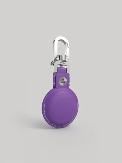 Meid GeoKey Keychain Royal Violet / Silver