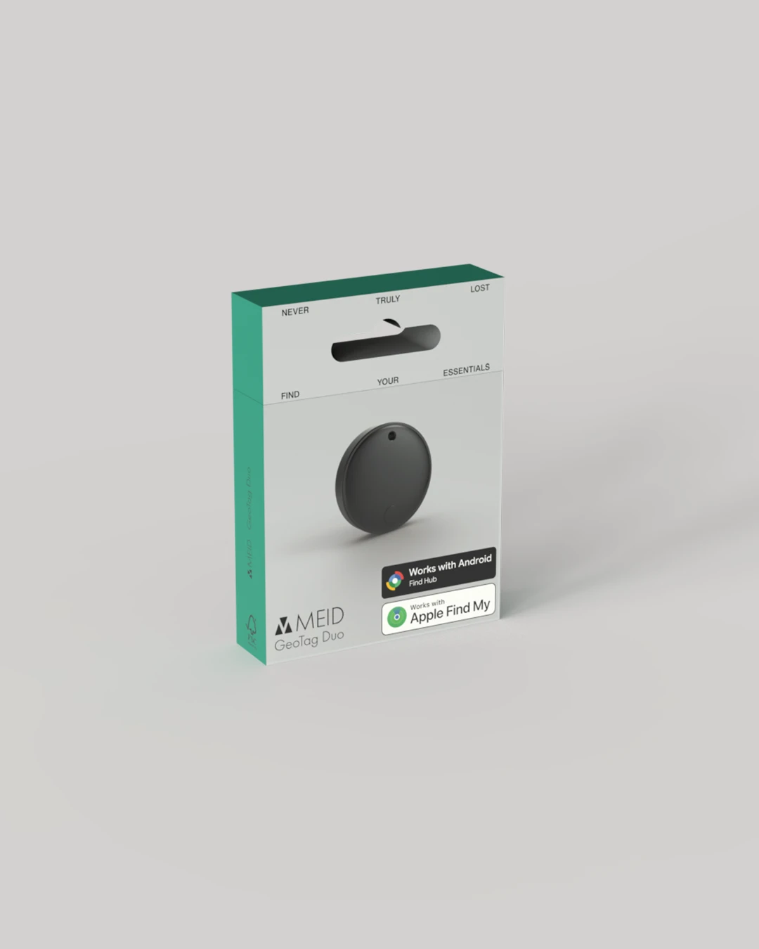 Meid GeoTag Duo Svart-Box Hero